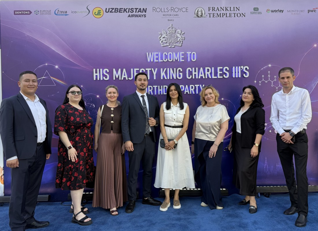 Yaqin bo‘lish sharafi: Iteca Exhibitions va ICA Events - Toshkentdagi qirollik qabulining homiylari
